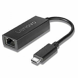 *NEW SEALED* Lenovo USB-C to Ethernet Adapter - Black