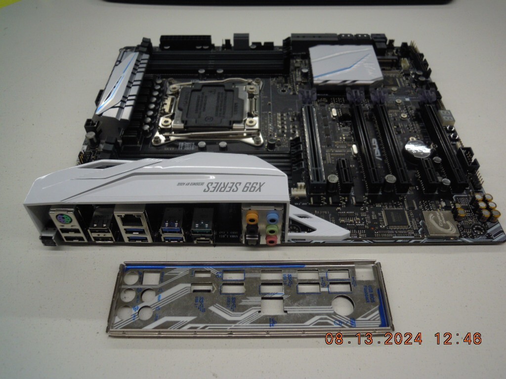Asus X99-A II ATX Motherboard LGA 2011-V3 DDR4 USB3 + I/O Shield  | Latest BIOS