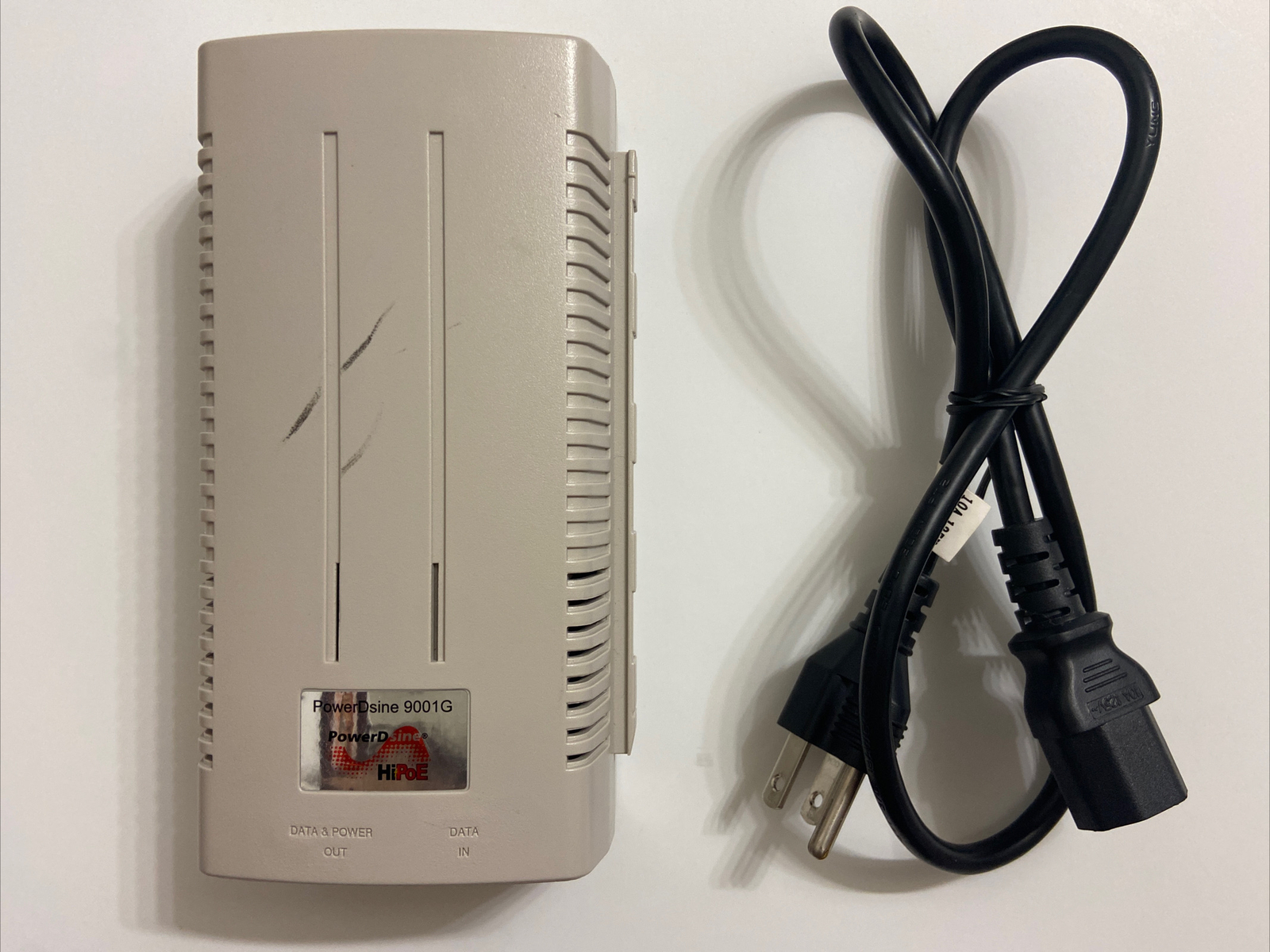 PowerDsine PD-9001G/AC High Power 30W 1-Port Gigabit PoE Midspan w/ POWER CORD