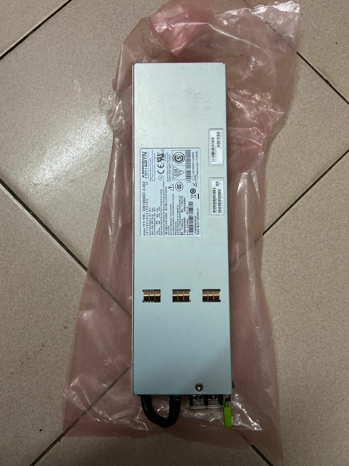 1pcs for Juniper EX4500-PWR1-DC DS1200DC-3-002 740-034590 switch power supply