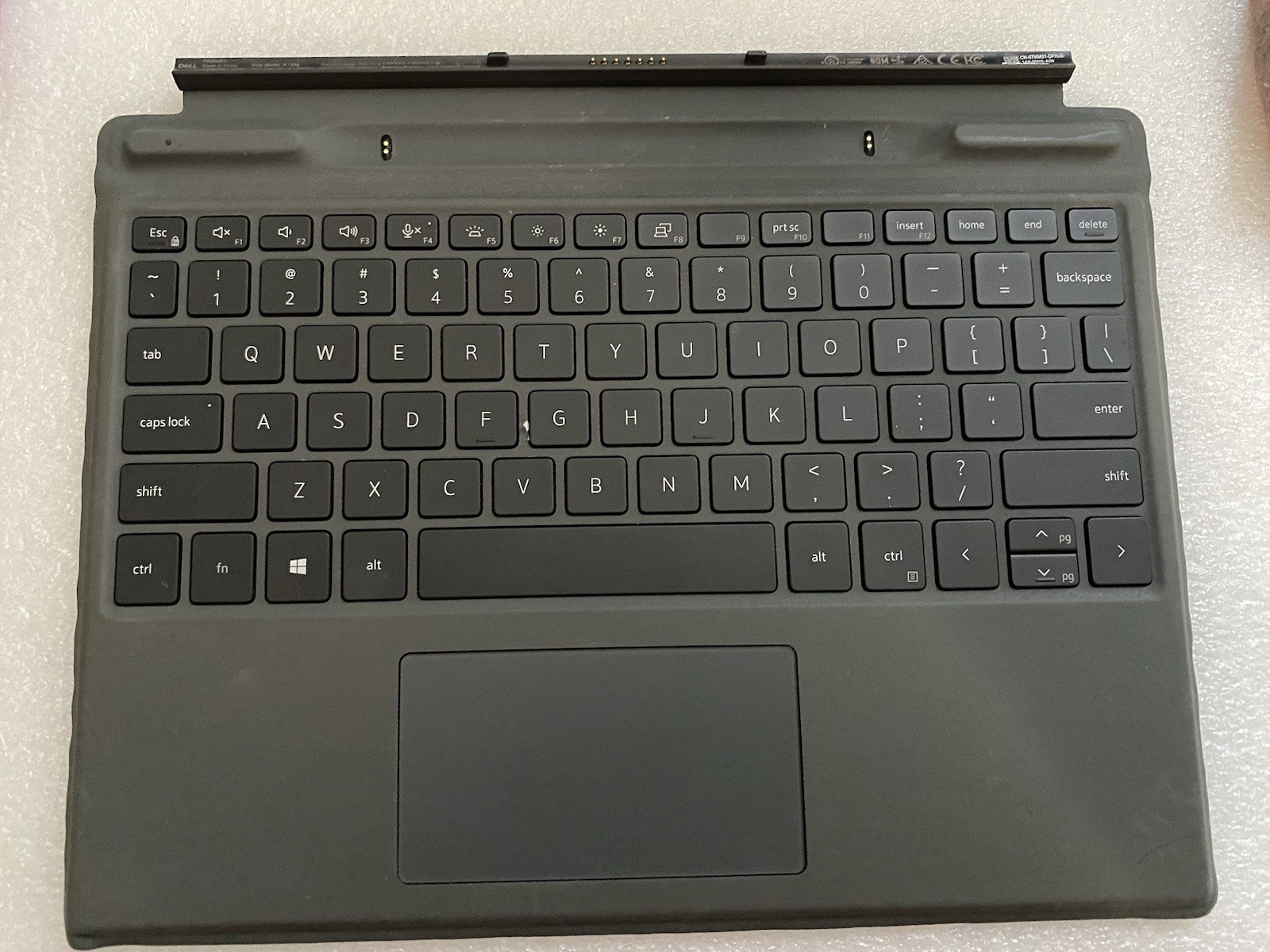 Detachable Travel Keyboard K19M K19M001 7MM01 for Dell Latitude 7320 l F G2U