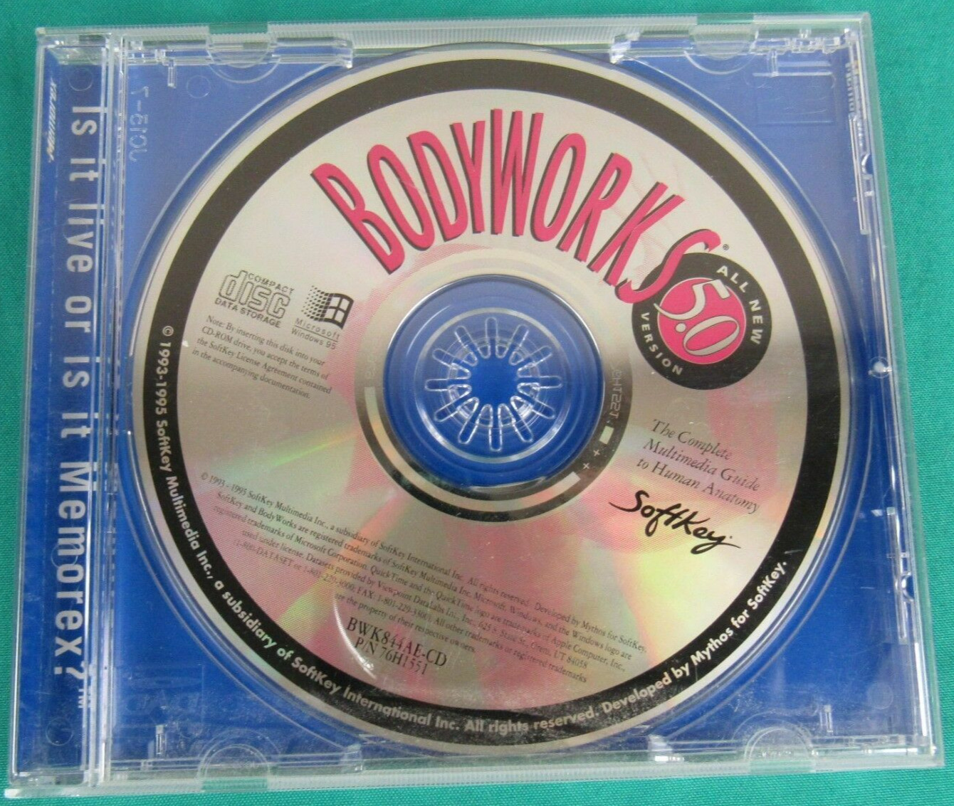 BodyWorks 5.0 CD-ROM for Windows 