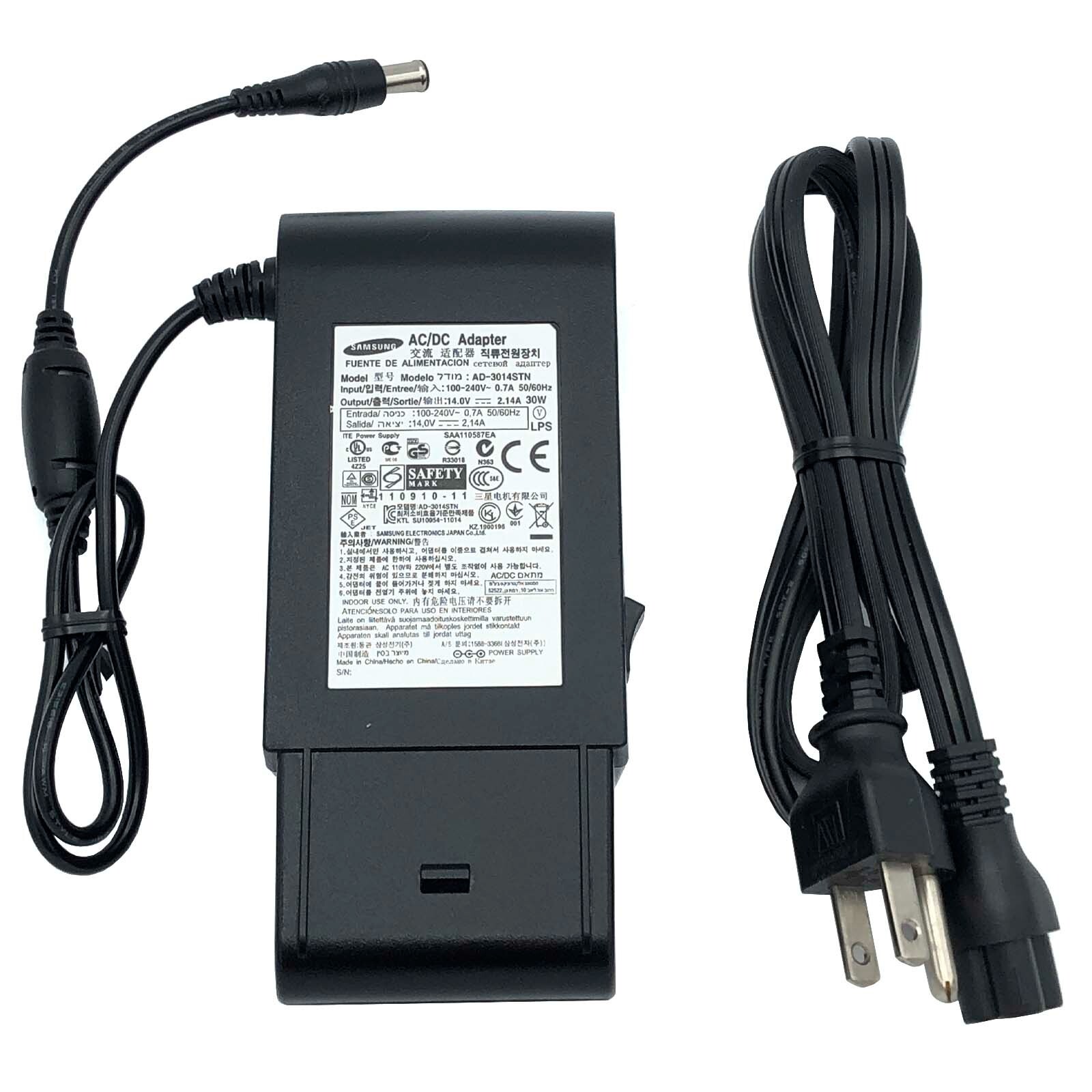 Original Samsung AD-3014STN AC Adapter 30W for Samsung LED Monitor