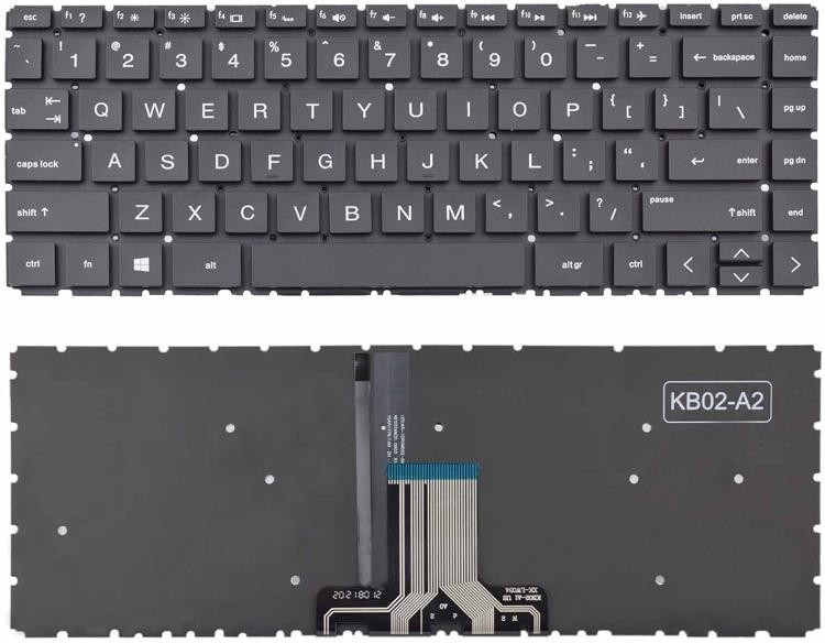 TLBTEK Backlight Keyboard Replacement Compatible with HP 14-CK 14-CD 14-CM 14-CS