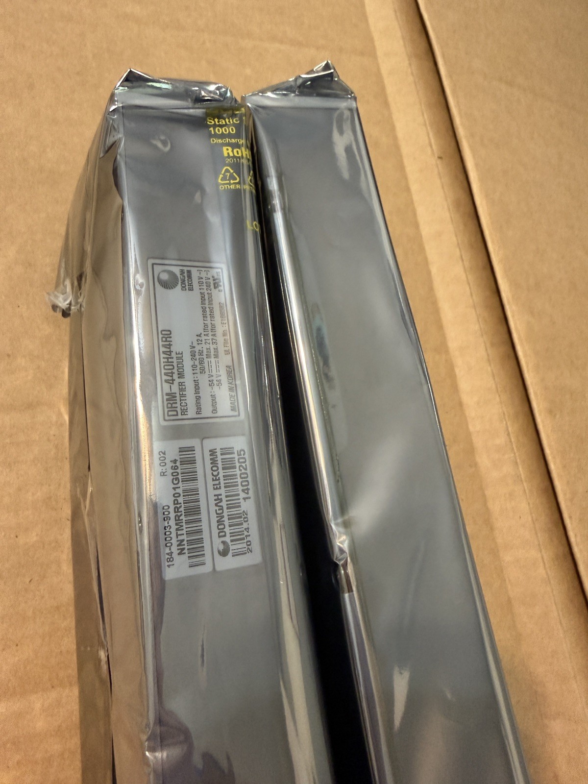 NEW - LOT OF 8 Ciena 184-0003-900 DongAh DRM-440H44R0 Rectifier 6500 NEW NOS