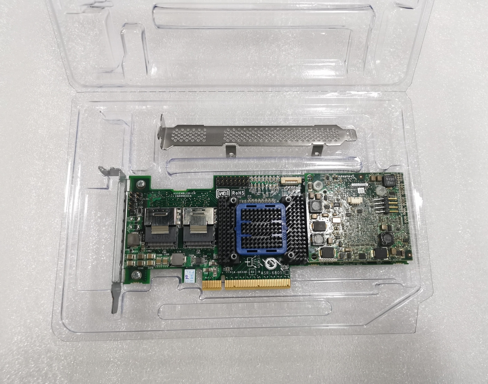 adaptec controller raid 6805t 8 ports PCIE 2 x8 512 Cache ddr2 ASR-6805T