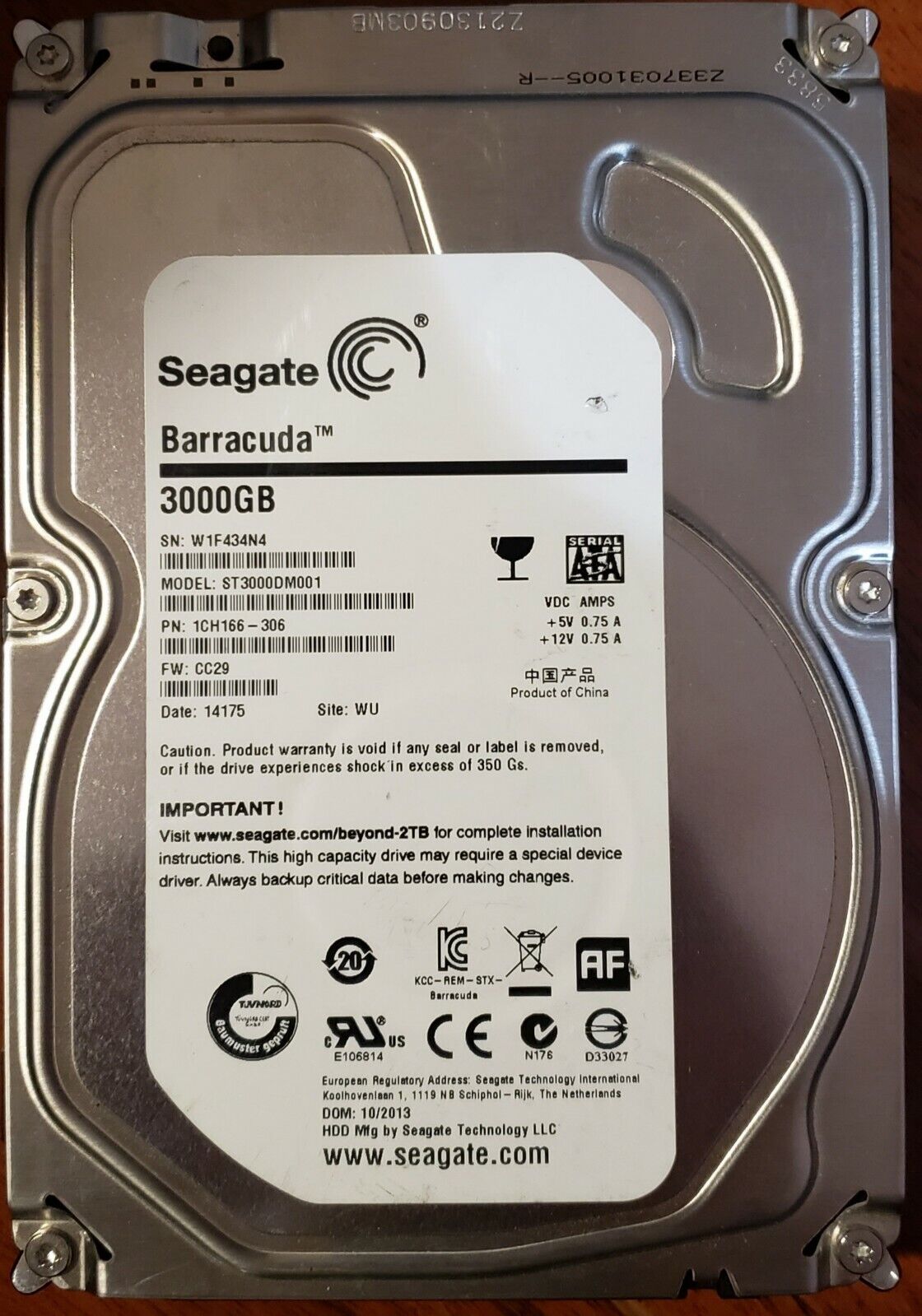 Seagate HDD 3000GB