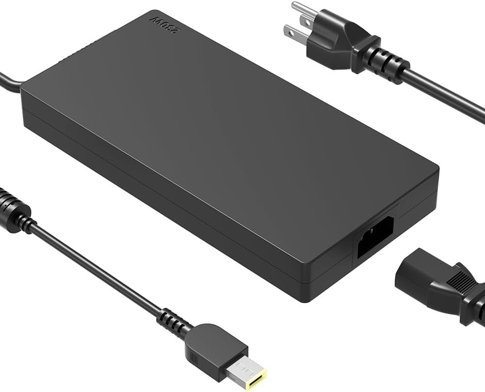 Lenovo ADL230SLC3A  230W AC Adapter 11.5A 20.0V Yellow Square Rectangle Slim Tip
