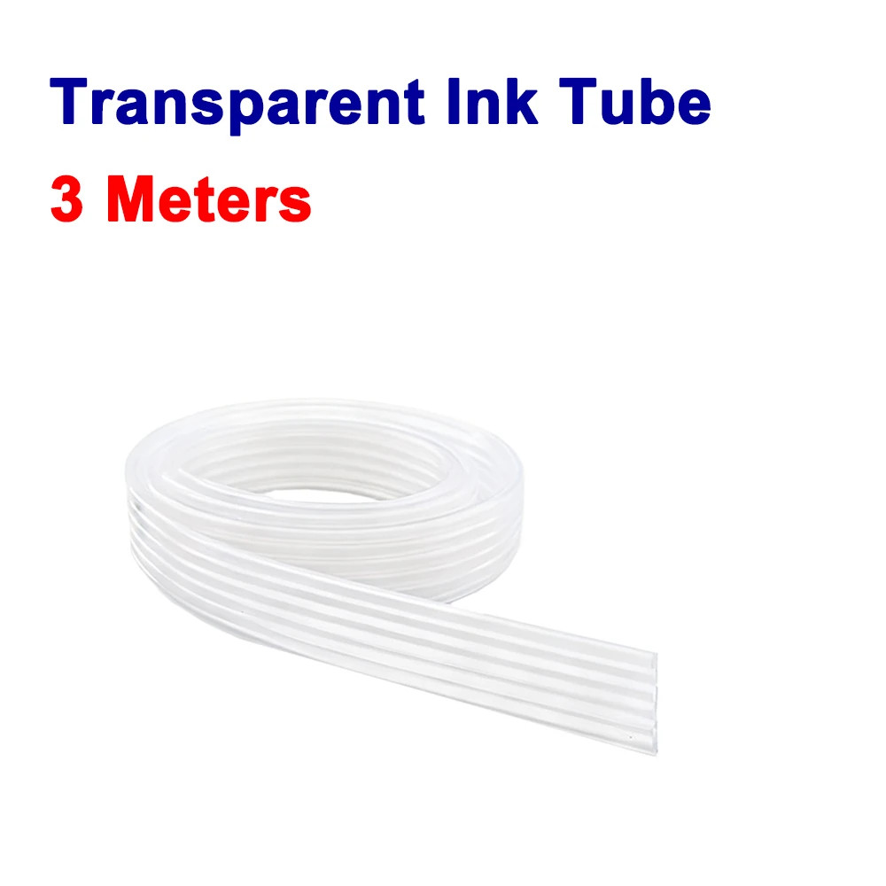 3meters 6Rows 4*2mm Soft Ink Tube For DTF UV Inkjet Printer Ink CISS System