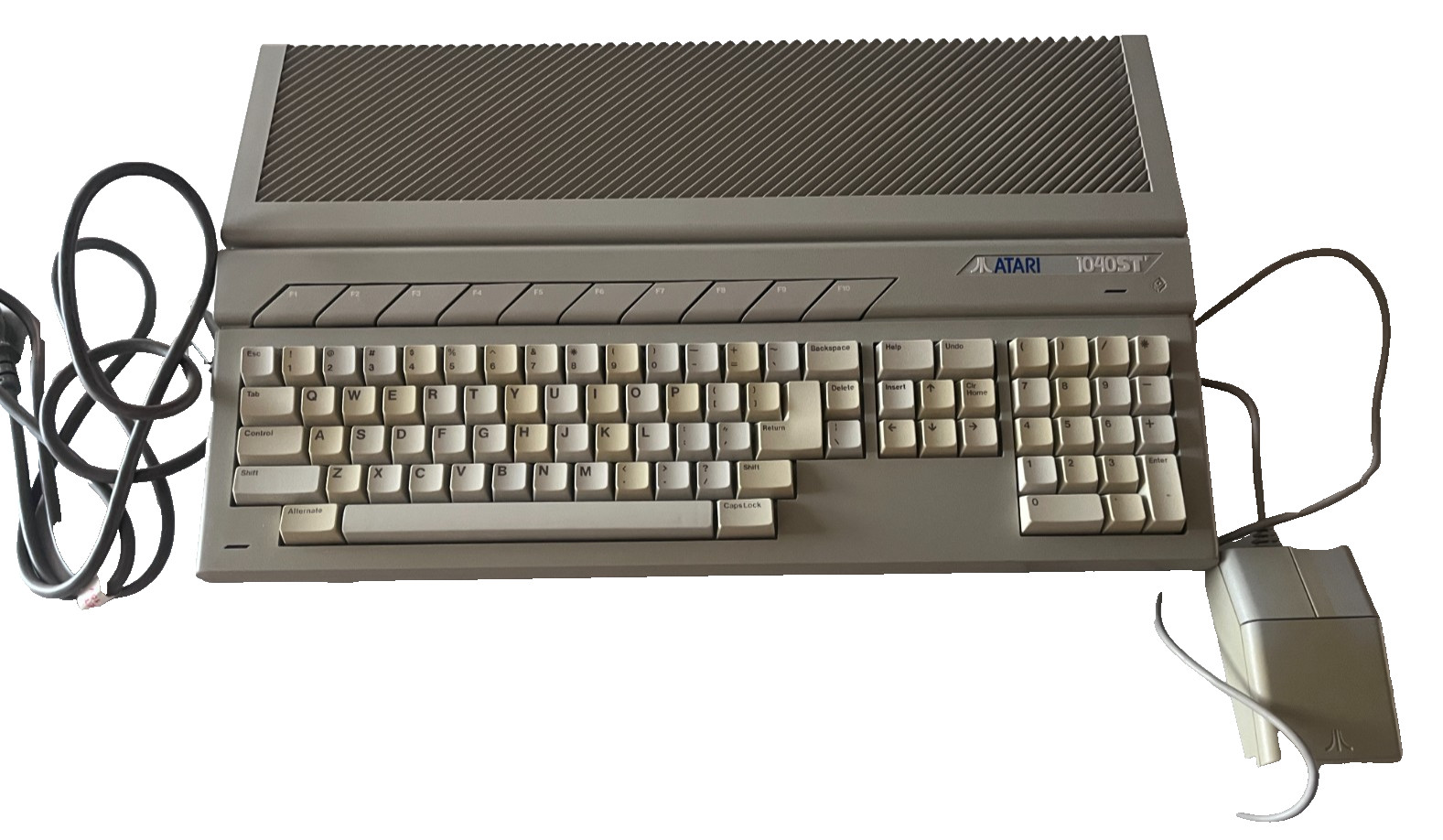 Vintage Atari 1040STF Computer Lot - Fully Tested & Working