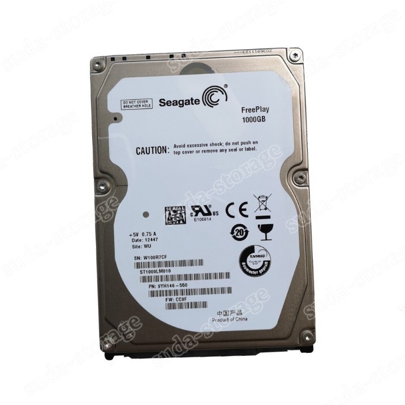 1PCS Seagate FreePlay 1TB ST1000LM010 5400RPM SATA 2.5" Laptop HDD Hard Disk Dr