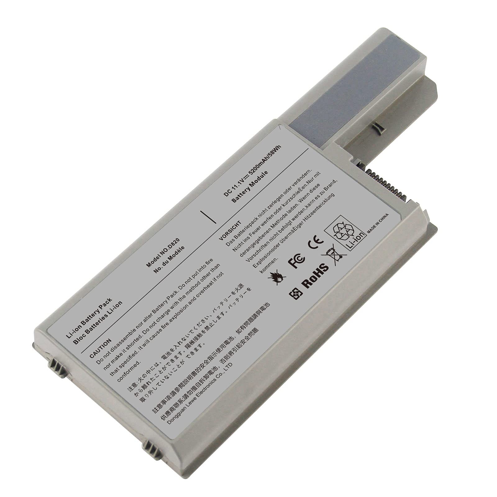 High Performance 5200mAh 11.1V Battery Laptop Battery Replacement for Dell La...