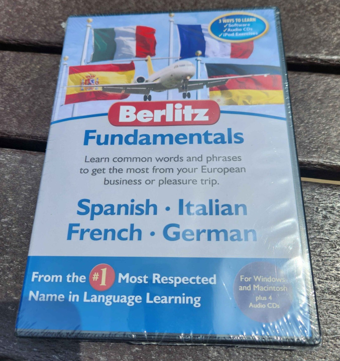 Berlitz Fundamentals Language Learning CD Set - Factory Sealed