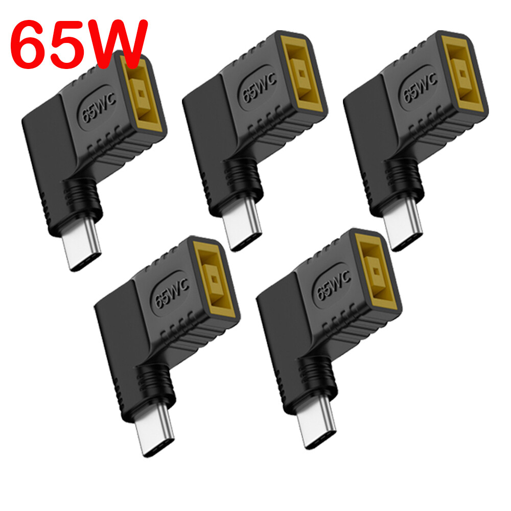 5/10/15x Laptop Charger Converter USB Type C PD 65W Power Charging Cable Adapter