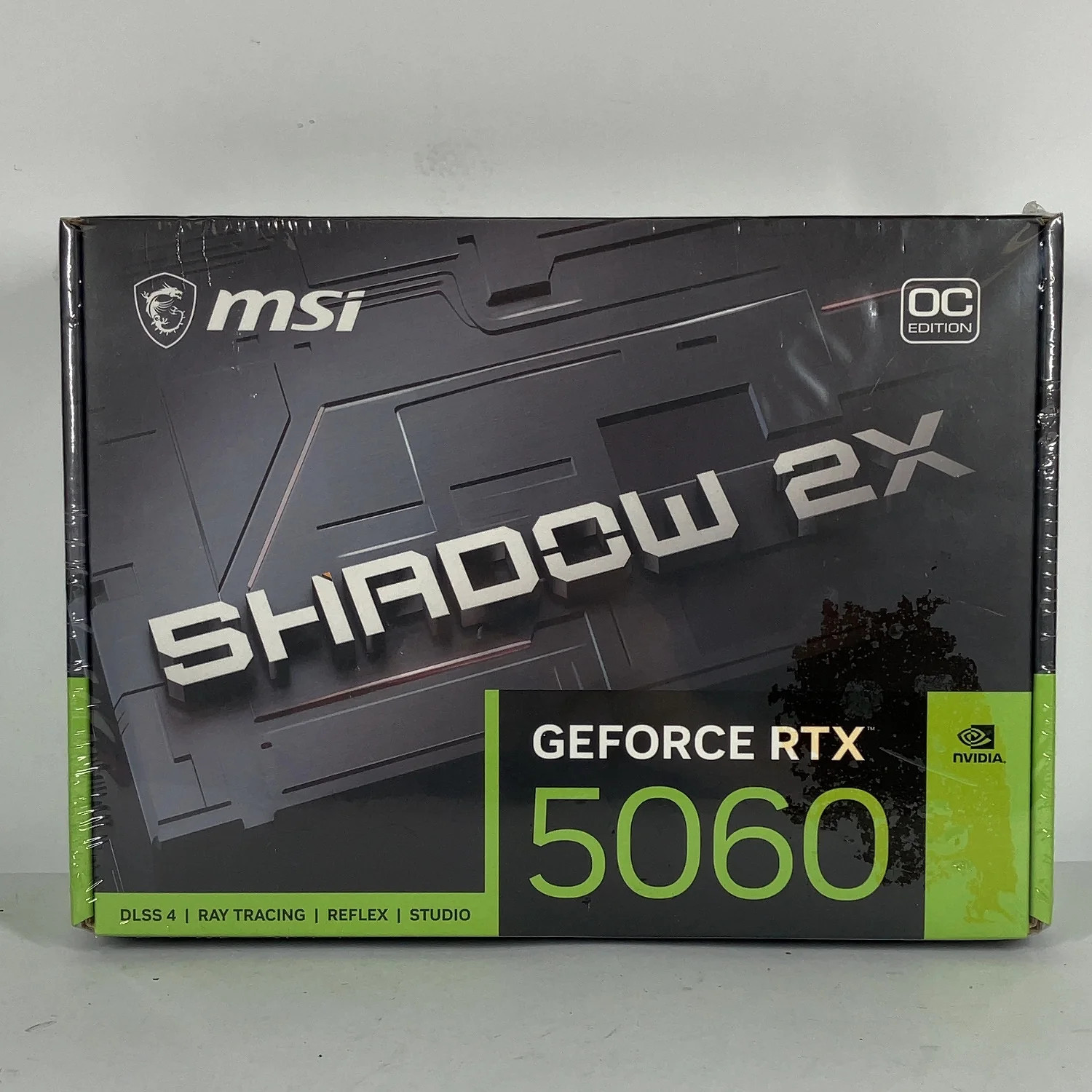 New MSI GeForce RTX 5060 SHADOW 2X OC 8GB GDDR7 Graphics Card 912-V537-038