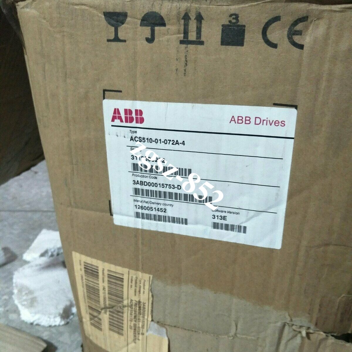 one new Abb Inverter ACS510-01-072A-4 3P AC380V~480V 37KW Fast Delivery