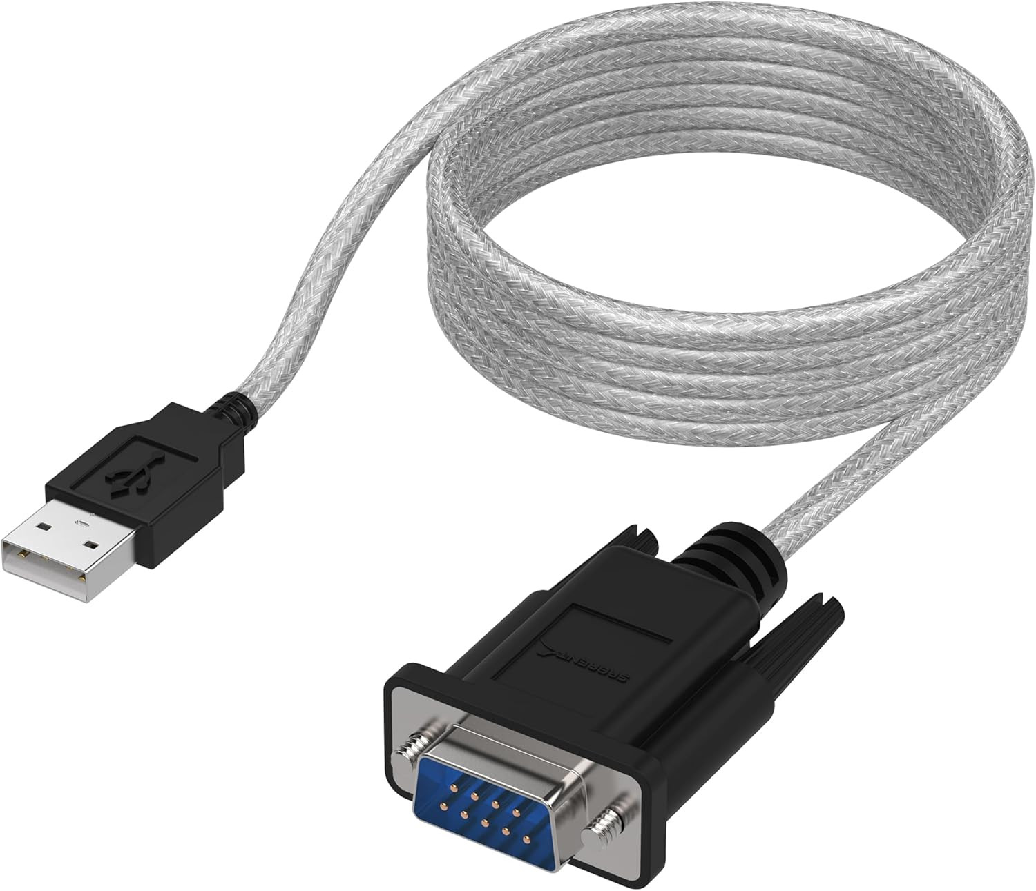 Sabrent 6-FT USB to RS-232 DB9 Serial 9 pin Adapter (Prolific PL2303) SBT-USC6K