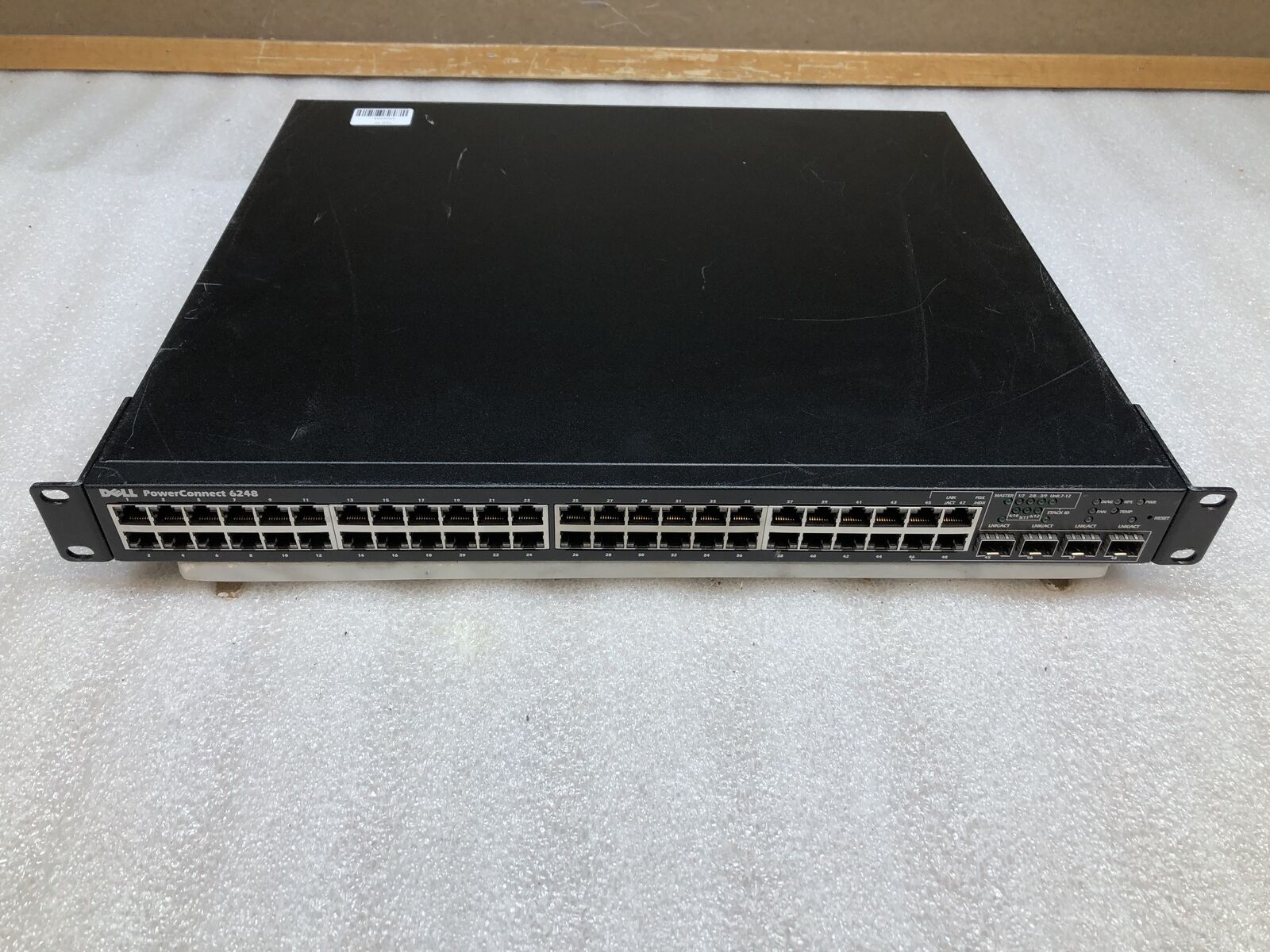 Dell PowerConnect 6248 48-Port Ethernet 4xSFP Gigabyte Network Switch
