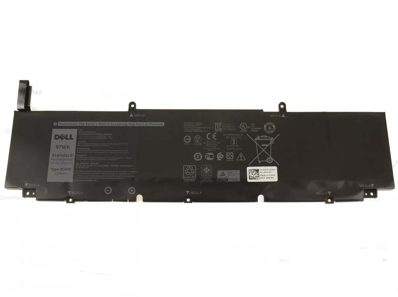 2026 Genuine Battery XG4K6 F8CPG 01RR3 For D ell XPS 17 9700 9710 Precision 5750