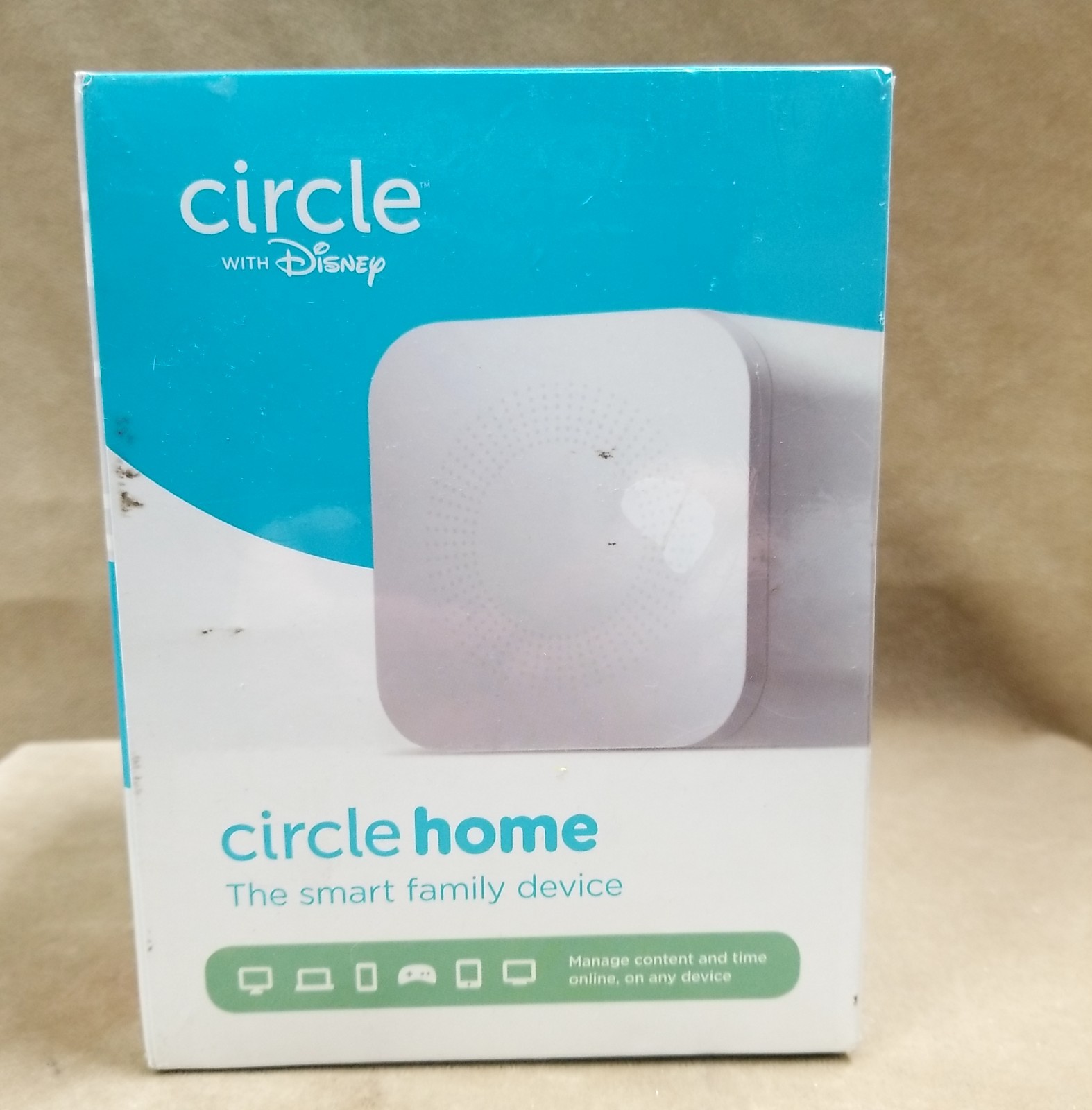 Sealed Circle Home With Disney Parental Control Smart Device Box