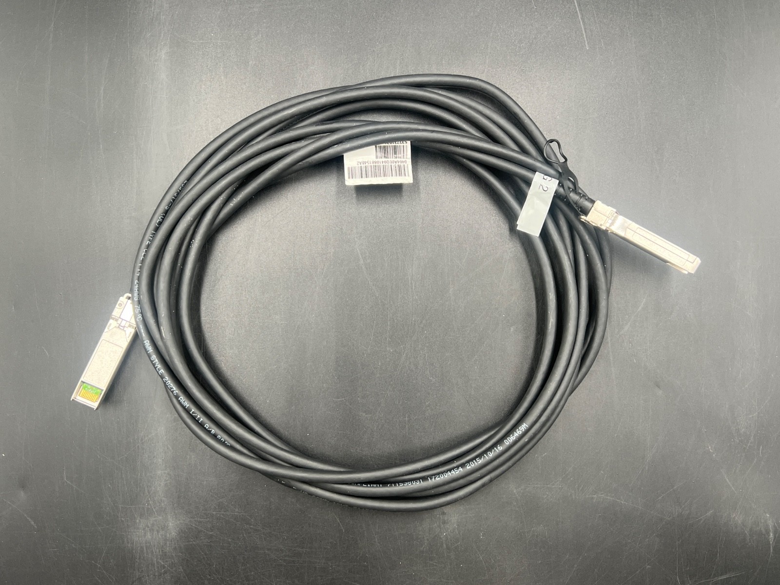 HPE JG081C Networking X240 10G SFP+ SFP+ 5m DAC CABLE