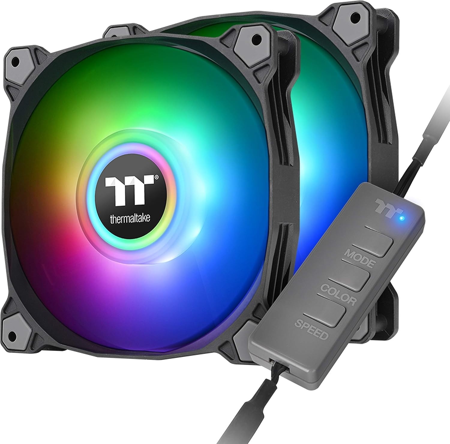 Thermaltake Pure Duo 140mm ARGB Sync radiator fan - NEW