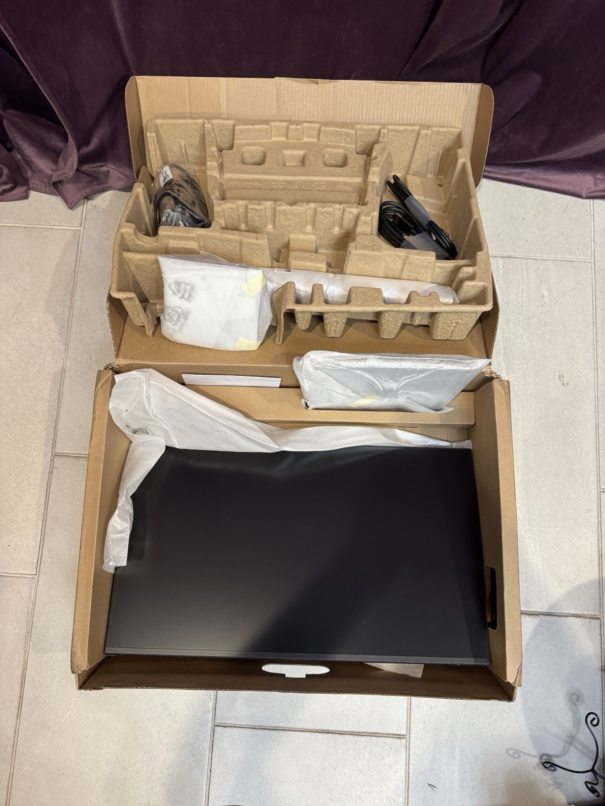 Dell P2425H 24" FHD IPS 100Hz Monitor HDMI DisplayPort USB w/ Stand Box