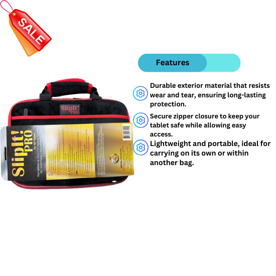 Premium SlipIt Pro Case for 10-Inch Tablets – Ultimate Protection and Style