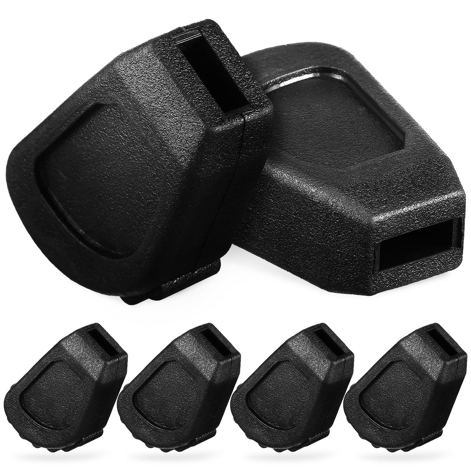 Black Drum Throne Rubber Feet Seat AntiSlip Leg Protector Kit 6 PCS