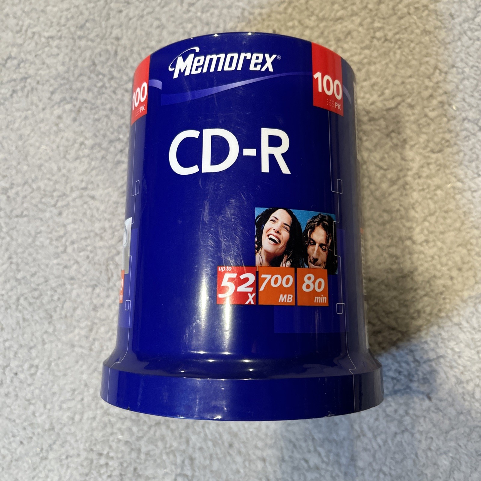 Memorex CD-R Digital Media 52X 700mb 80Min 100 Pack Brand New Factory Sealed