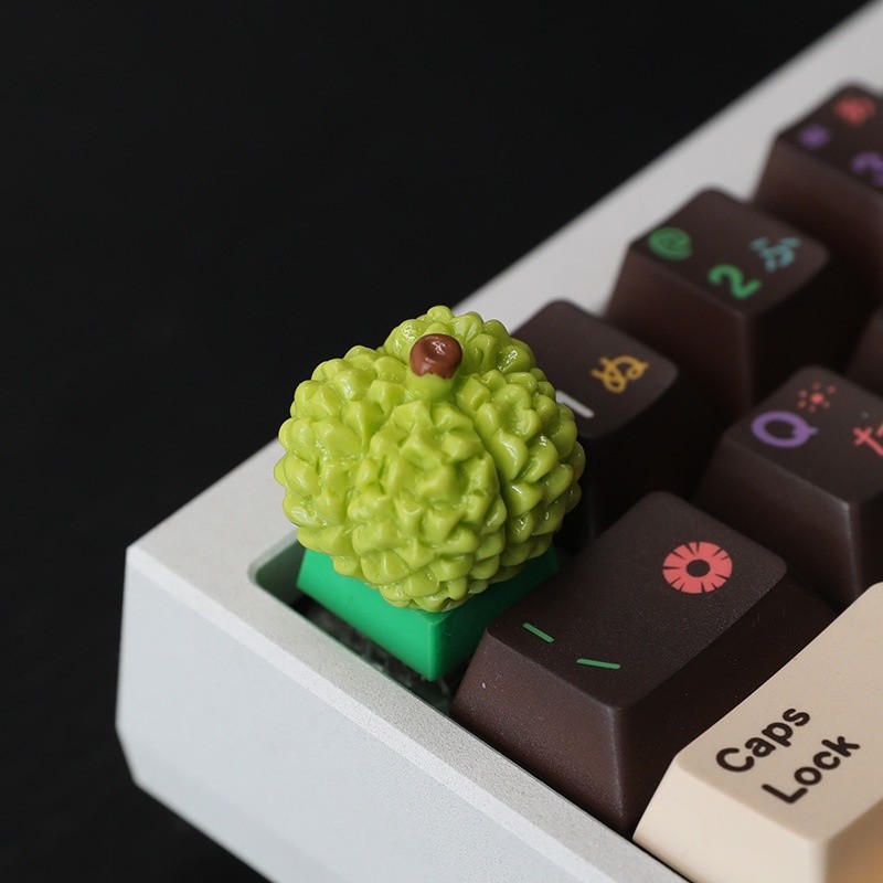 Fruit Artisan Resin Keycap Handmade Custom MX Cherry Mechanical Keyboard