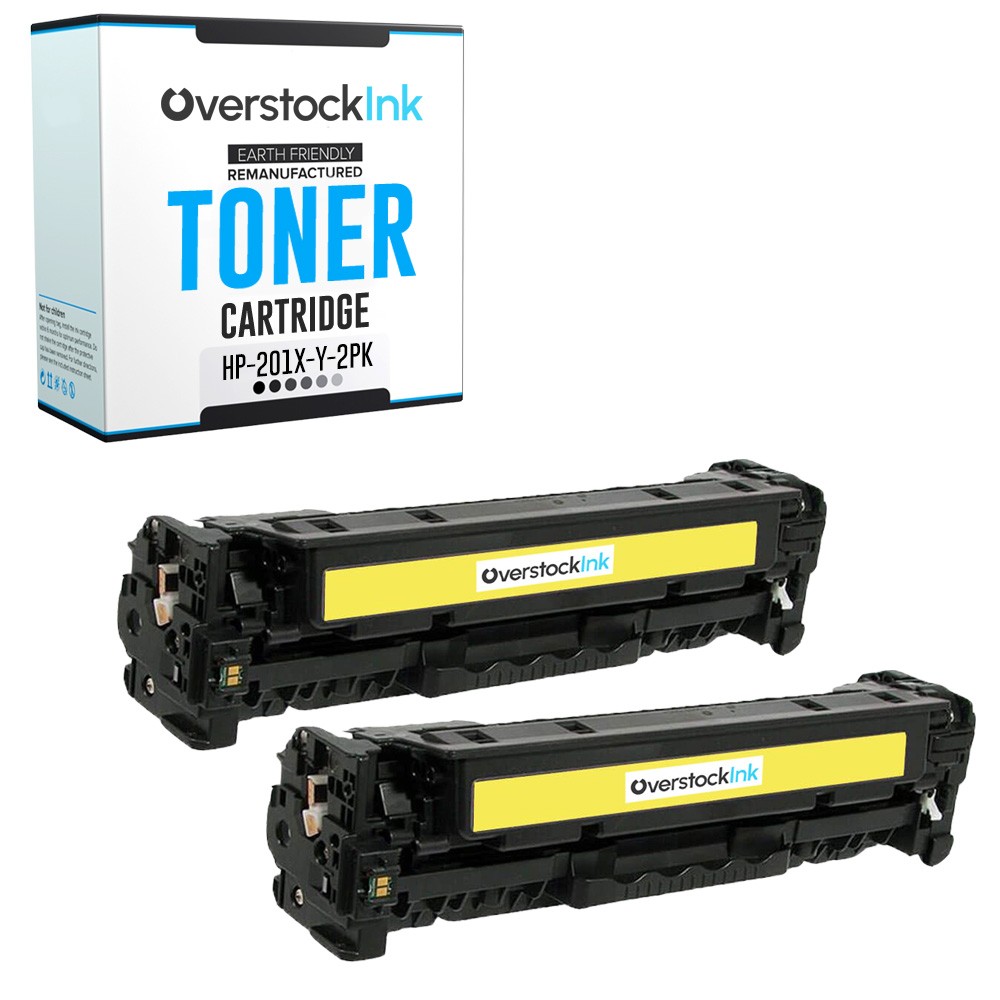 OSI 2PK Replacement 201X Toner Cartridge for HP Color LaserJet Pro MFP M277c6