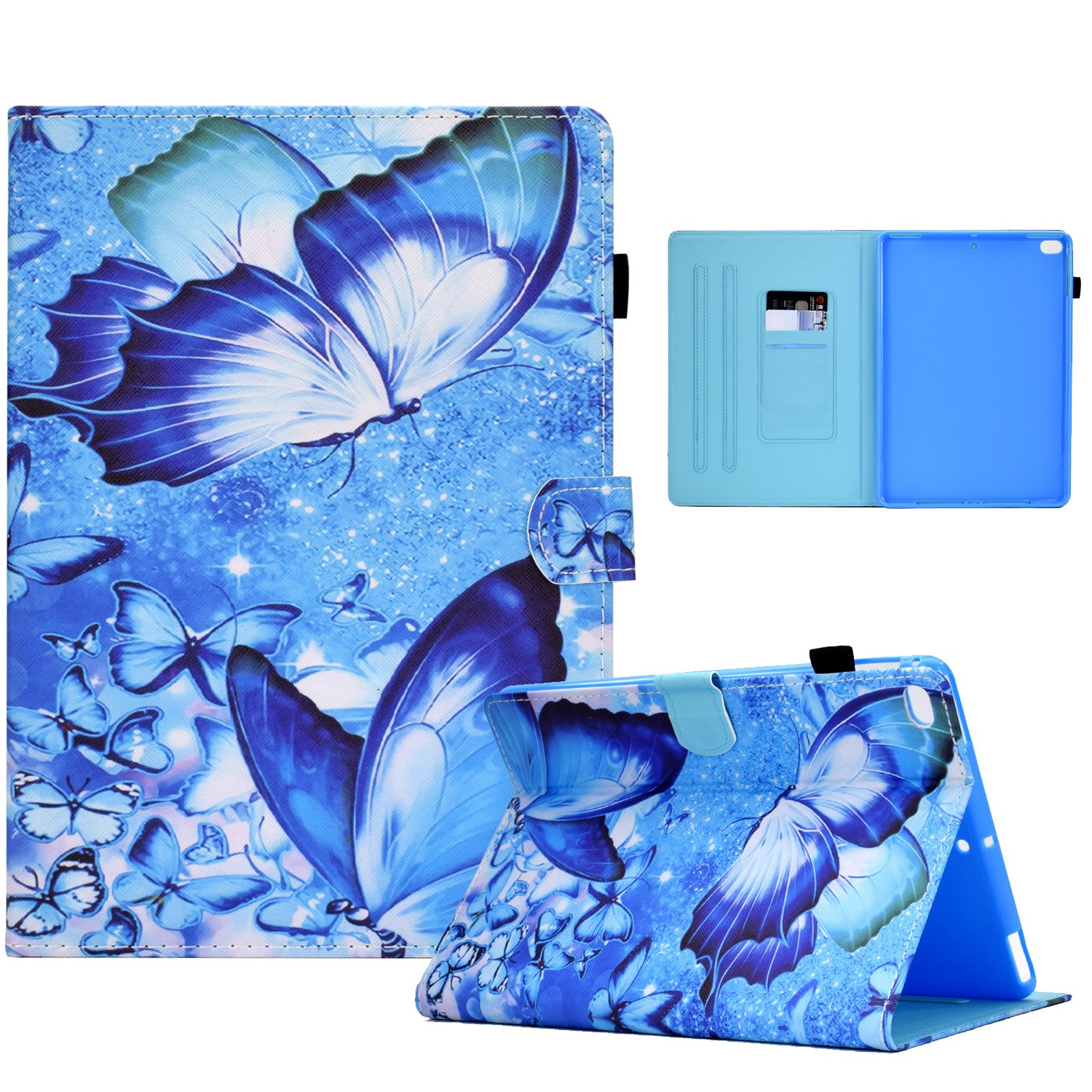 For Apple iPad 5th/6th Generation 9.7 inch Leather Flip Stand Case Folio Cover