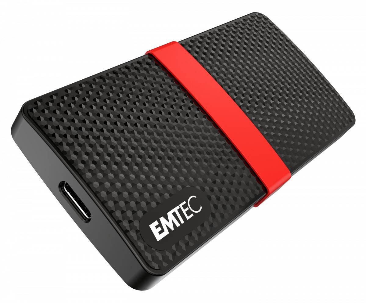 Emtec ECSSD256GX200 X200 256Gb Black Red ~E~