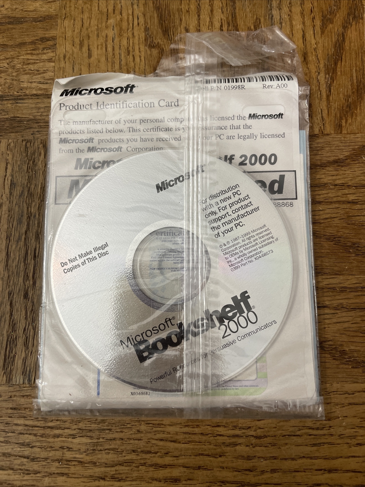 Microsoft Bookshelf 2000 PC Software