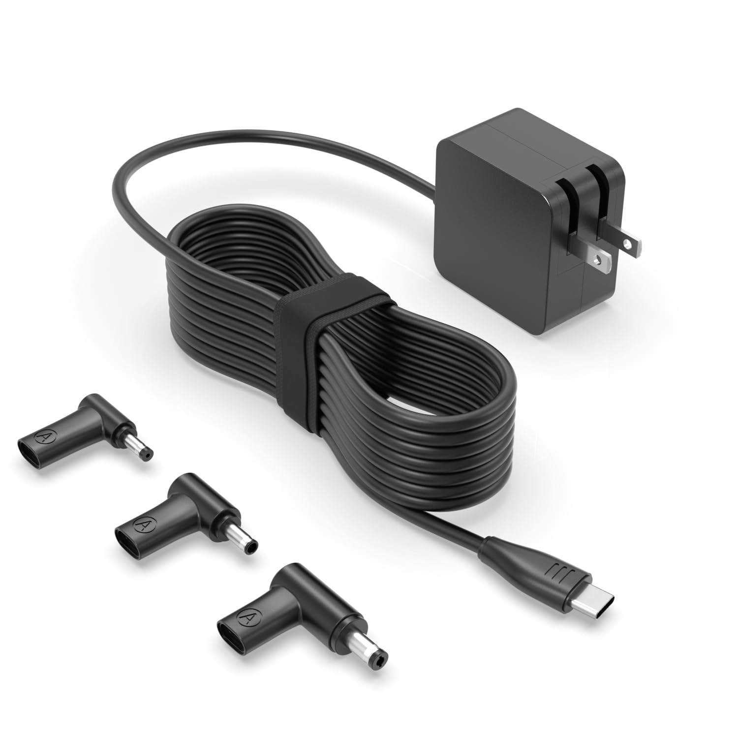 65W GaN Charger for Asus Vivobook Zenbook Chromebook, USB-C AC Adapter, 7.5ft Ca