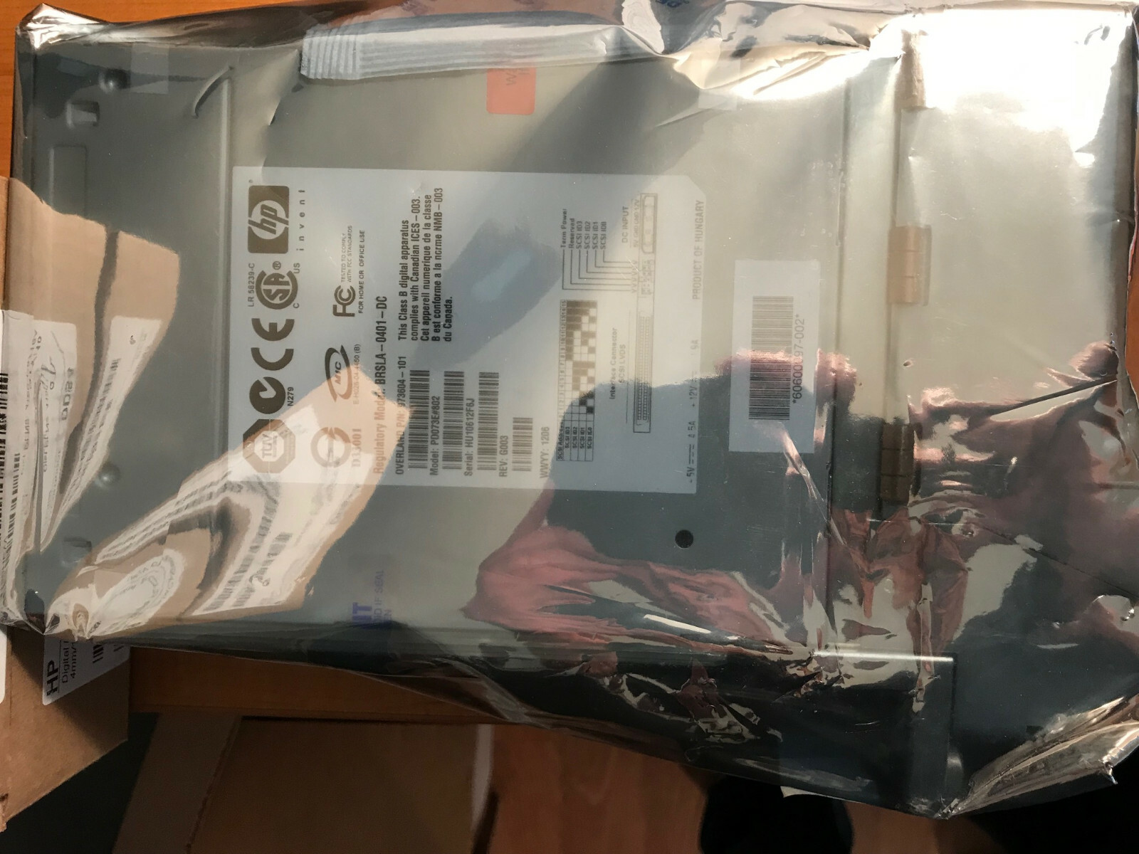 HP 331225-001 PD073E#802 LTO-3 400/800GB 973604-101 60600097-002 LTO3