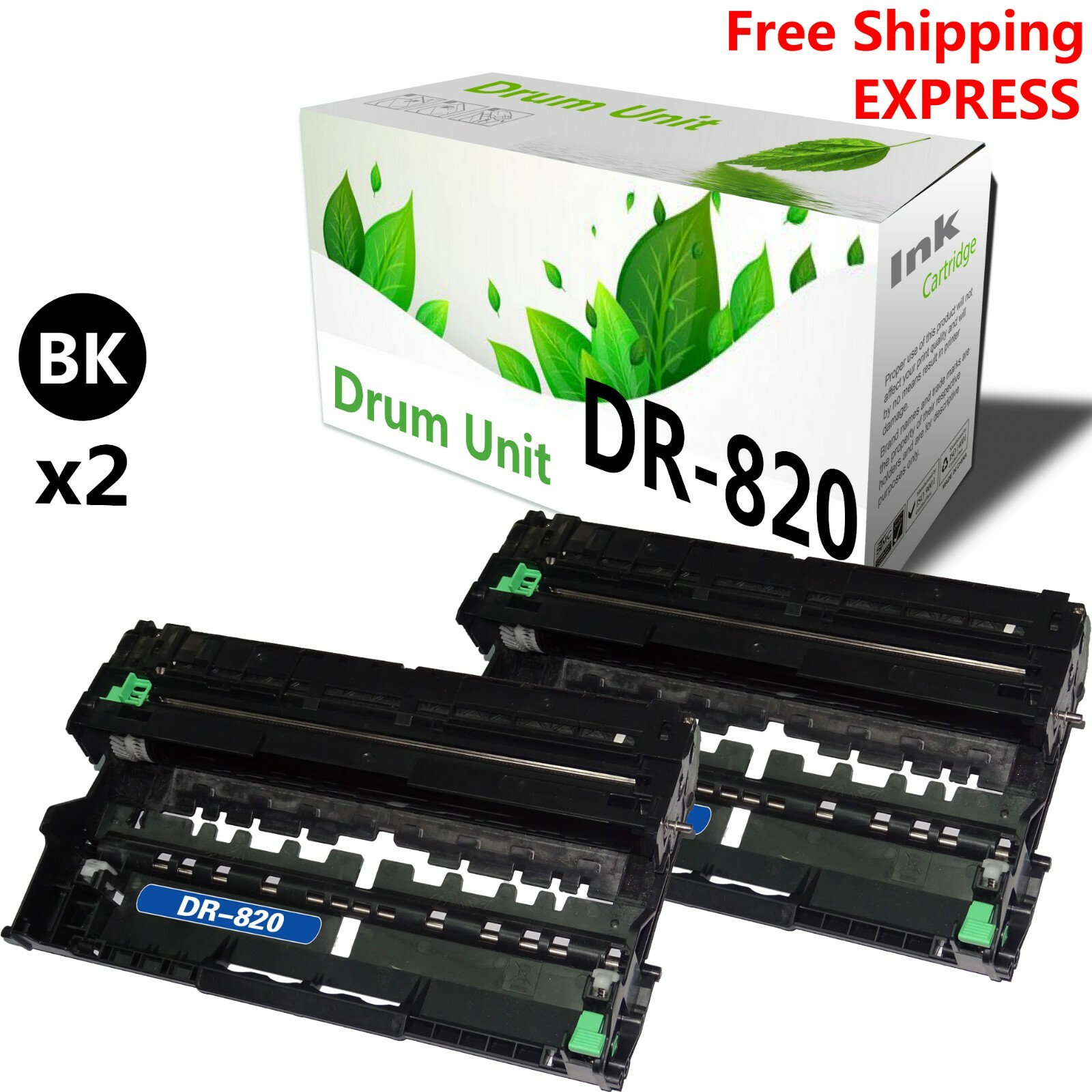 2PK DR-820 DR820 Drum Unit DR 820 for DCP-L5600DN HL-L5200DW Printer