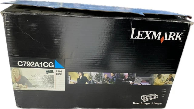 C792A1CG Original Lexmark C792 Toner, Cyan