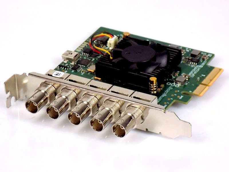 Blackmagic Design DeckLink Duo 2 PCI-Express Capture Playback Card 4x 3G-SDI