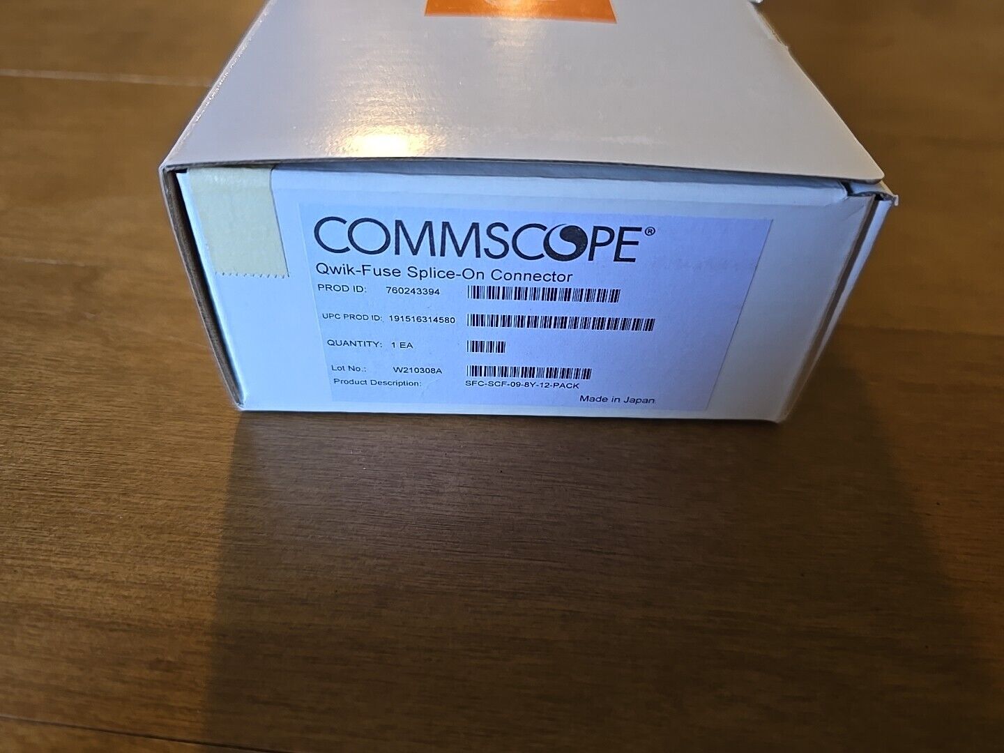 Commscope Qwik-Fuse Splice-On Connector SC/FC (Box Of 12)