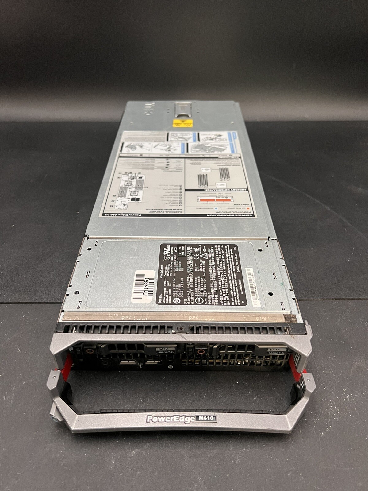 Dell PowerEdge M610 Blade Server | 2 x Xeon E5645 | 8x12GB RAM | 2 x 500 GB HDD