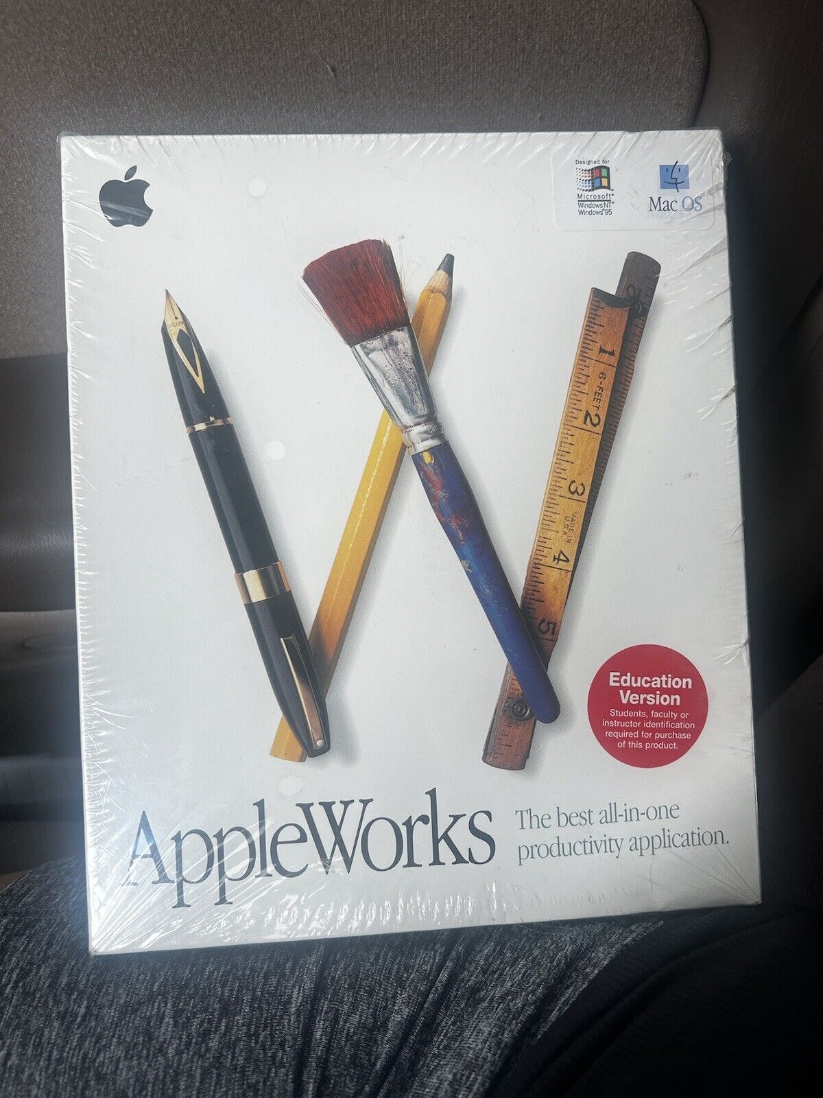 VINTAGE Getting Started with AppleWorks 5 Macintosh OS Apple: SEALED