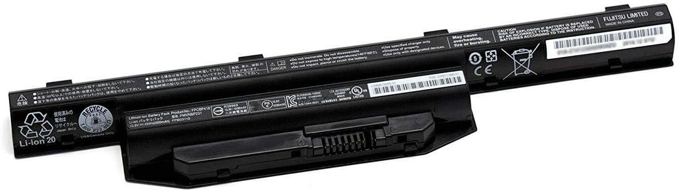 72Wh FPCBP416 FPCBP429 FMVNBP231 FMVNBP235 Battery for Fujit  A544 AH564 E734 