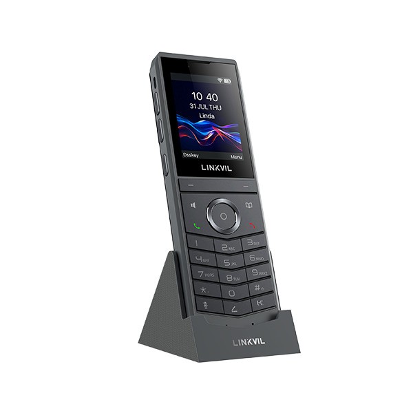 Linkvil by Fanvil W620W Mobile WiFi SIP Phone Dual Band Wi-Fi 6 IEEE 802.11ax