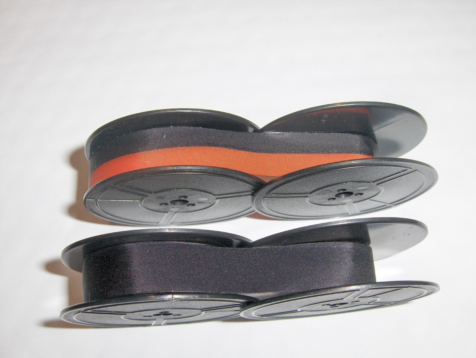 2 Pk Black and Red Scientific Data Silent Super 2 Ribbon Combo Pk 