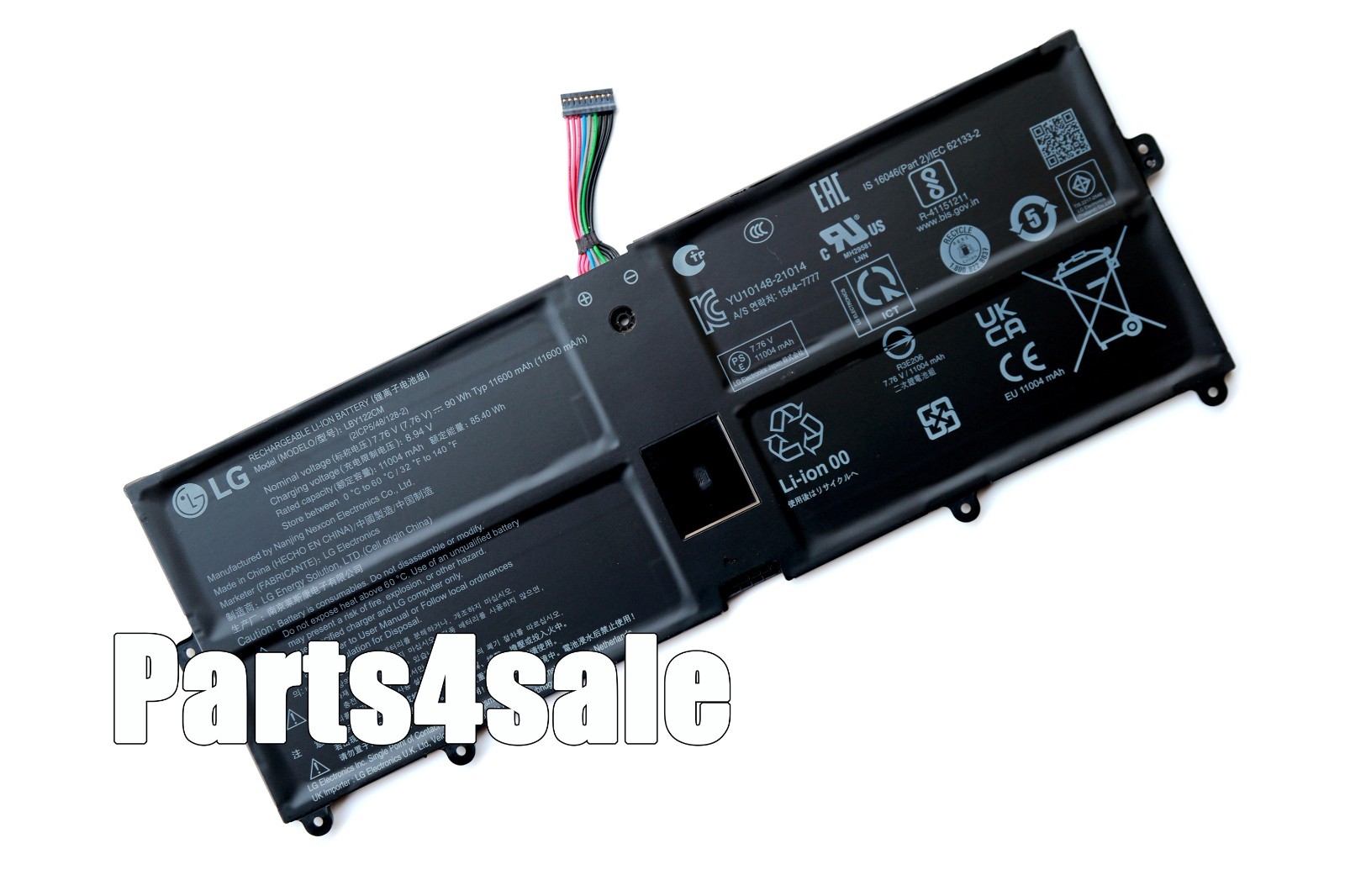 New Genuine LBY122CM 90Wh OEM Battery for LG Gram 16Z90R-K 17Z90Q-R 17Z90Q-G