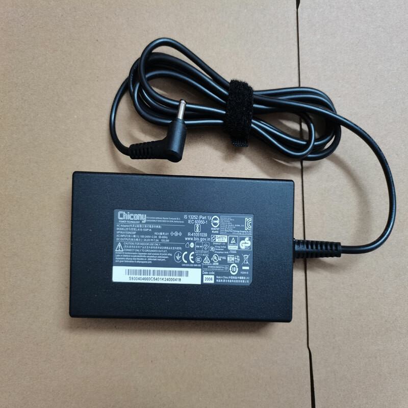 For Gigabyte Gaming A16 GA6H Chicony 20V 7.5A A18-150P1A 4.5mm 150W Original NEW