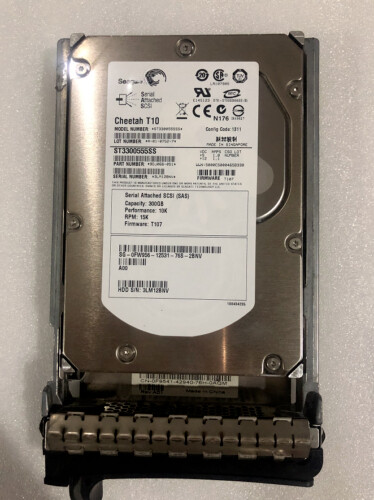 Compatible Dell 300Gb 3.5" Hard Drive FW956 Sas 10K ST3300555SS 9DJ066-051