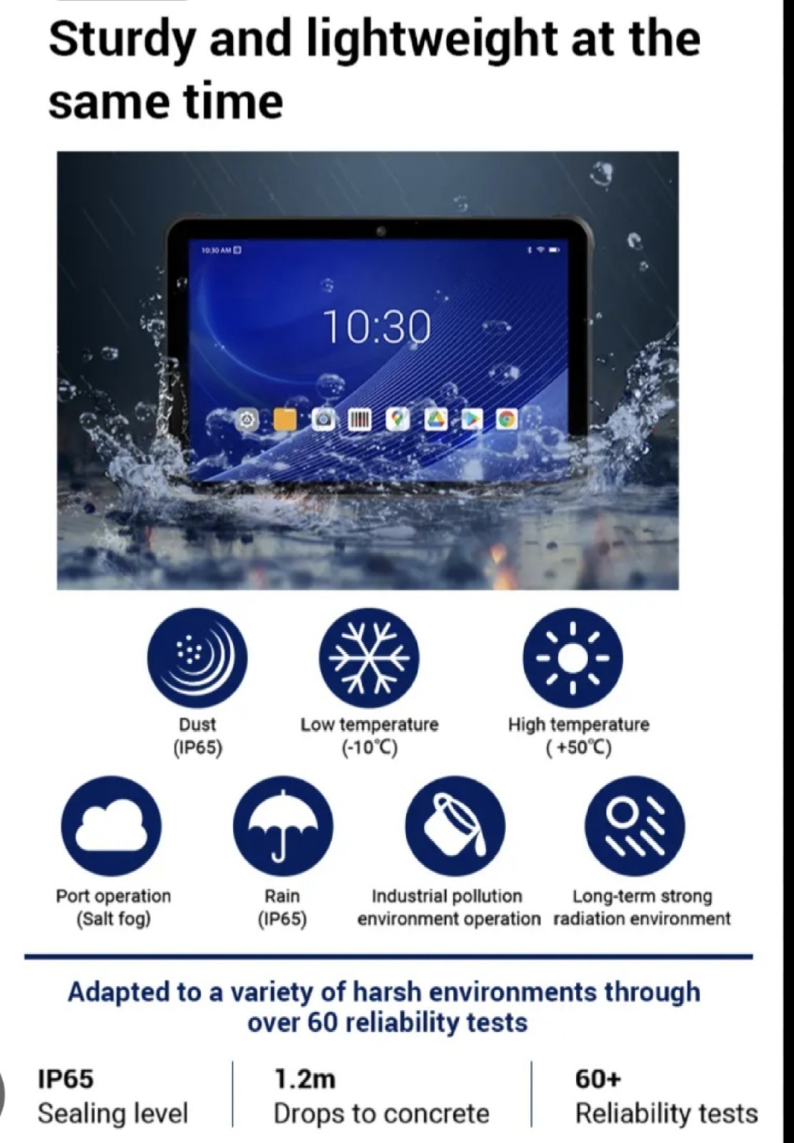 Lot of 10X, Seuic AutoID Pad Air X3 Rugged 10 Inch Tablet,andriod 9,wifi,4G,BT,